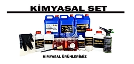 KİMYASAL ÜRÜN PAKETİ CAM BEHERLİ TAM SET / TAŞ TOPRAK KUVARS KAYALAR İÇİN KİMYASAL ÜRÜN PAKETİ