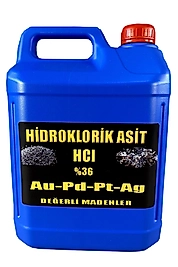 HİDROKLORİK ASİT  %35 SAFLIKTA 5 KG